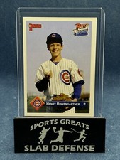 1993 Donruss Rated Rookie Inspired HENRY ROWENGARTNER Card picture