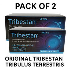 2X ORIGINAL Tribestan 250mg x60 Tabs | Bulgarian Tribulus by Sopharma picture