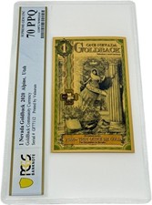 2020 Nevada 1 Goldback PCGS 70 *FIRST VINTAGE YEAR* (Caritas, Charity) picture