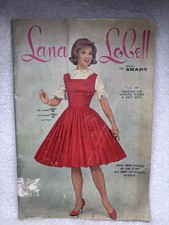 FALL 1961 Antique Vtg LANA LOBELL GRACE SMART CLOTHING SHOES LINGERIE CATALOG picture