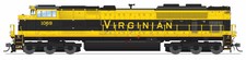Broadway LTD HO 9783 EMD SD70ACe NS 1069 Virginian Heritage Paint Paragon4 Sound picture