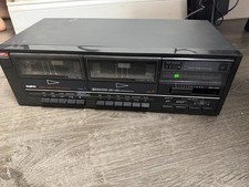 Sanyo RD-W41A Vintage Double Cassette Deck Dolby NR Tested Working picture