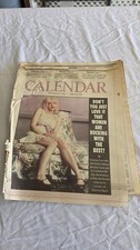 1994 LA Times Calendar Courtney Love Hole Kurt Cobain Vintage Newspaper picture
