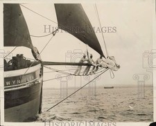 1929 Press Photo A scene during the Thames Sailing Barge Match - nei19484 picture