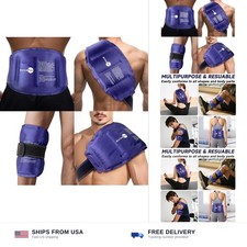 AiricePac Gel ice pack 16x9 large reusable cold compress for knee back shoulder picture