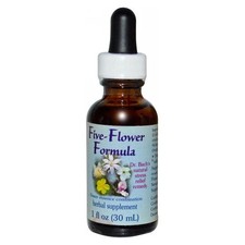 Flower Essence Services, Five-Flower Formula, Dropper 1 oz picture