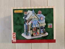 Lemax LET IT SNOW Porcelain Lighted Christmas Caddington Village 35037 | NEW picture