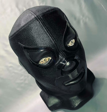 Dark Santo Semi Professional Grade Wrestling Mask Luchador Handmade Mask Mascara picture