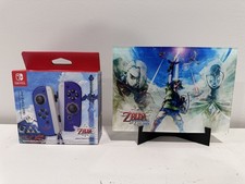 Nintendo Switch Joy-Cons and Acrylic Art Zelda Skyward Sword HD- FACTORY SEALED  picture