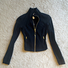 Lululemon Define Black Full Zip Jacket Zipped Pockets Stretch Slim Fit 2 picture