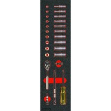 PROTO J47116KV Socket Sets,Head Shape Pear,25 pieces 806K84 picture
