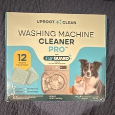 Uproot Clean Pro FurGUARD Washing Machine Cleaner 24 Tablets 12 Month Fresh picture