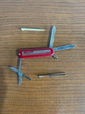 Swiss Army  Victorinox Classic Red 58mm Pocket Knife Keychain Bowater Beloit NEW picture