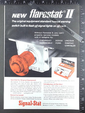 1966 ADVERTISING for Flarestat II emergency 4-way flasher for 60's Chevy Pontiac picture