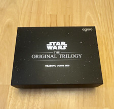 Agoro Star Wars Original Trilogy Trading Coins 2025 Set w/ 2 1oz silver bars picture