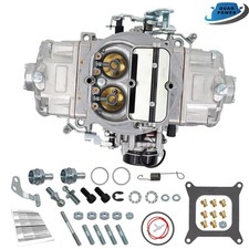 4 Barrel 650 CFM Brawler Double-Pumper Carburetor Electric Choke BR-67255 Carb picture
