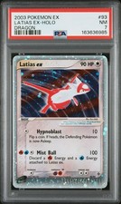2003 Pokemon Latias ex Holo EX Dragon 93/97 PSA 7 GREAT SWIRL  🌀 picture