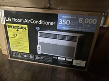 LG 8,000 BTU Window AC 115V Wi‑Fi ThinQ R32 LW8024RSMY. PICK UP ONLY IN NYC picture