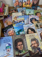 WhoIQ Book Lot of 28 Who Is/Was Paperbacks -Educational Books picture