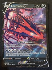 Eternatus V 116/189 Swsh03: Darkness Ablaze Holo picture