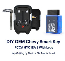 DIY OEM Chevy Silverado 19-20 Key HYQ1EA + Key Cut picture