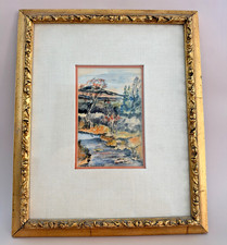 Aasta Falkberget Original Framed Watercolor Artwork picture