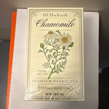Of The Earth Chamomile Tea Bags 30 Ct Caffeine Free Herbal Tea 45g picture