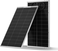 ECO-WORTHY 100 Watt Solar Panel 18 Volt Monocrystalline Solar Panel High Efficie picture