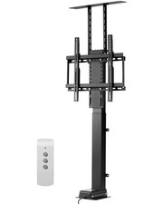 Uimoso Motorized TV Lift Stand Mount Bracket 132 lbs Load with Remote Control picture