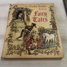 The Tasha Tudor Book of Fairy Tales Illustrated Hardcover 1961 Vintage picture