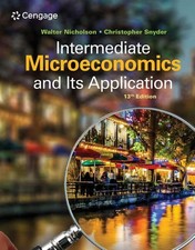 Intermediate Microeconomics and Its Application (MindTap Course List) picture
