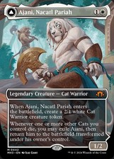 x1 Ajani, Nacatl Pariah // Ajani, Nacatl Avenger MH3 MTG 442 BORDERLESS 1x picture