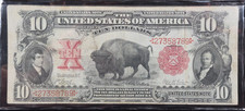 $10 1901 The United States of America - Legal Tender ((BISON)) ** CURRENCY picture