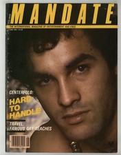  Mandate 1982 Len Taveres, Phil Flasche, Zak Drummer 82pg Gay Pinup Magazine  picture