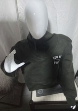 OFFLINE by Aerie Cloud Fleece Quarter Zip Sweatshirt Green New York XL NWT picture