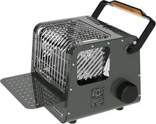 3750 BTU Portable Butane Camp Heater with Warming Shelf Indoor Outdoor picture