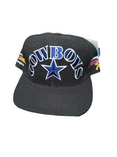 Vintage NWT 90s Annco Dallas Cowboys NFL Super Bowl Champions Arch Snapback Hat picture