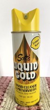 Rare Vintage Scott’s Liquid Gold 14 oz  Lemon Scent Wood Cleaner Movie Prop picture