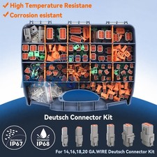 1750PCS for Deutsch Connector Kit Stamped Contacts For 14/16/18/20 GA.WIRE picture