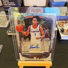 Topps 2025-26 Bowman Chrome Xaivian Lee RC #CPA-XL Speckle Auto /299 picture