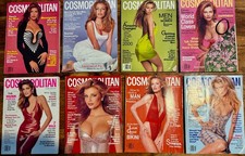 Vintage Cosmopolitan Magazine Lot- 8 Issues 1994/1995 Retro Fashion Beauty picture