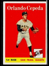 1958 Topps Orlando Cepeda #343 picture