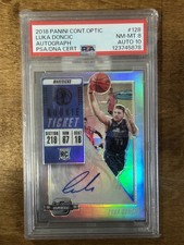 2018-19 Panini Contenders Optic - Rookie Ticket Luka Dončić #128 (AU, RC) picture