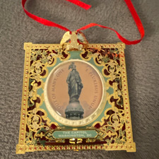 2013 Commemorative Holiday Ornament The Capitol Washington, DC USA Politics picture