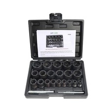 DPTOOL 22 Piece Bolt Nut Extractor Set, 1/2