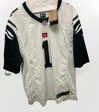 Nike Ja'Marr Chase Cincinnati Bengals Color Rush Jersey White New Men’s L picture