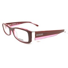 Versus by Versace MOD.8056 563 Eyeglasses Frames Red Pink Rectangular 49-17-135 picture