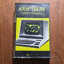Kraftwerk - Computer World Cassette Album 1981 Synth-Pop Elektra Rare HTF picture