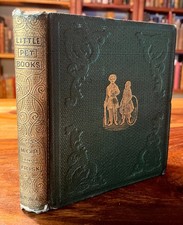 Antique Decorative Book 1863 Gilt Cloth 1st Ed Mop and Frisk Aunt Fanny picture