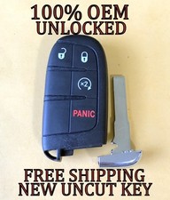 OEM 2016-2022 FIAT 500X SMART KEYLESS PROXIMITY REMOTE FOB TRANSMITTER + KEY picture